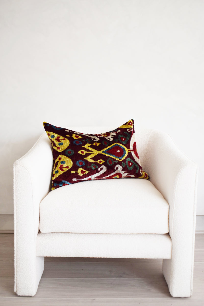 velvet Maison Turk cushion