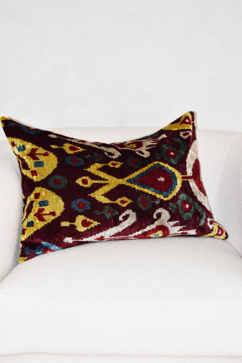 velvet Maison Turk cushion